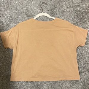 Lululemon cates tee in tan
